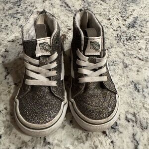 Vans Kids Glitter High-Top Sneakers